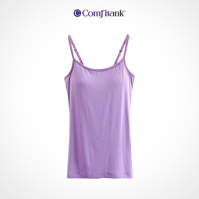 LAST DAY 75% OFF - Women's Camisole With Built In Padded Bra Vest