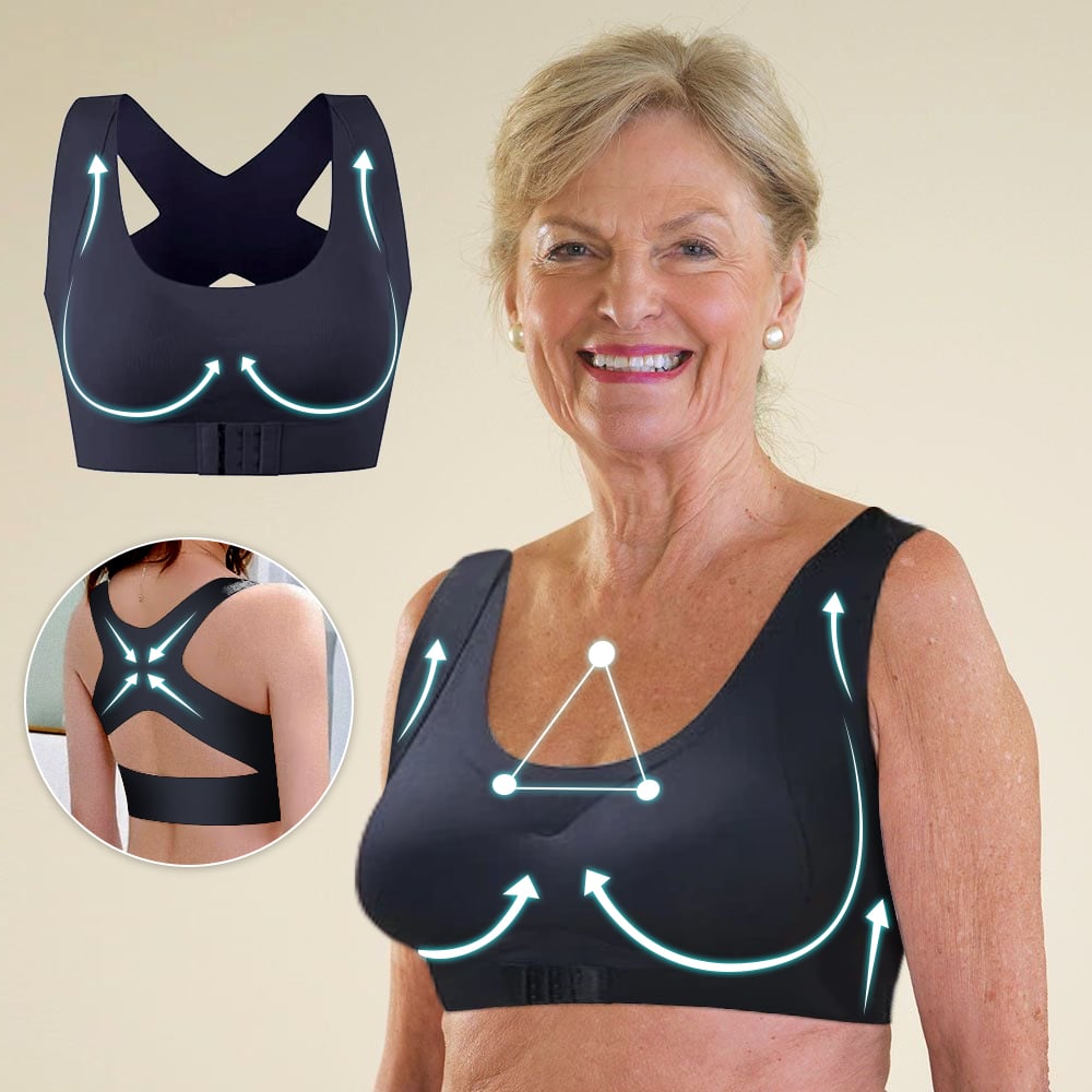 Last Day Buy 1 Get 2 Free - Posture Correcting Front Buckle Bra