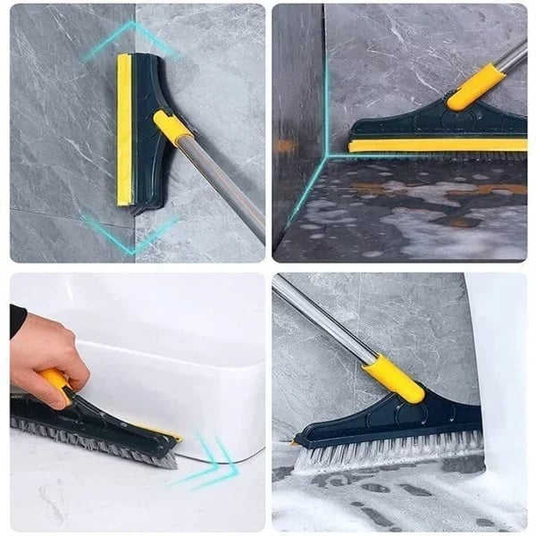 (Last Day Promotion – SAVE 48% OFF) 2 in 1 Floor Brush (Brush + scrape)