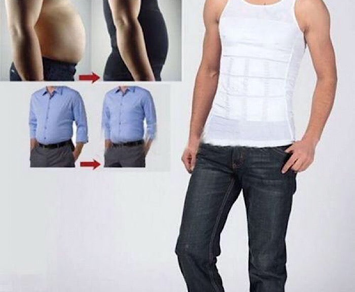 Men's Body Shaper Slimming Compression T-Shirt