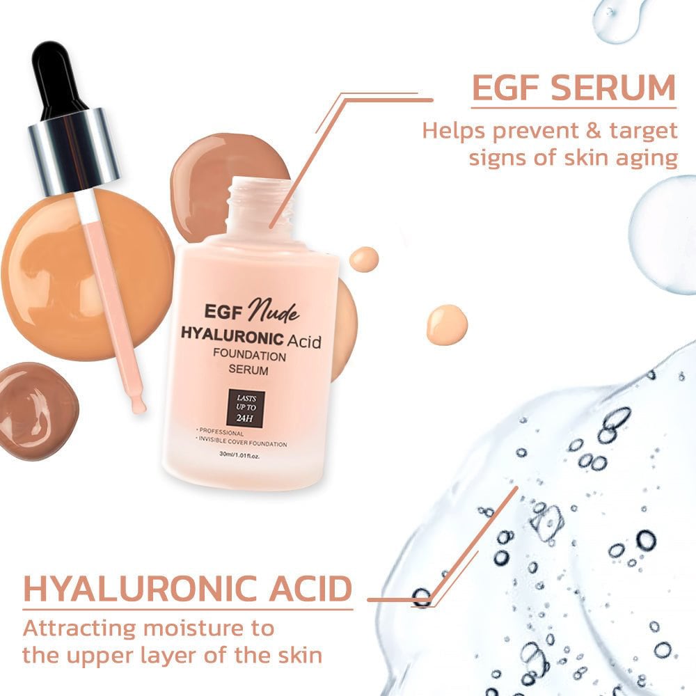 Nude Hyaluronic Acid Foundation Serum