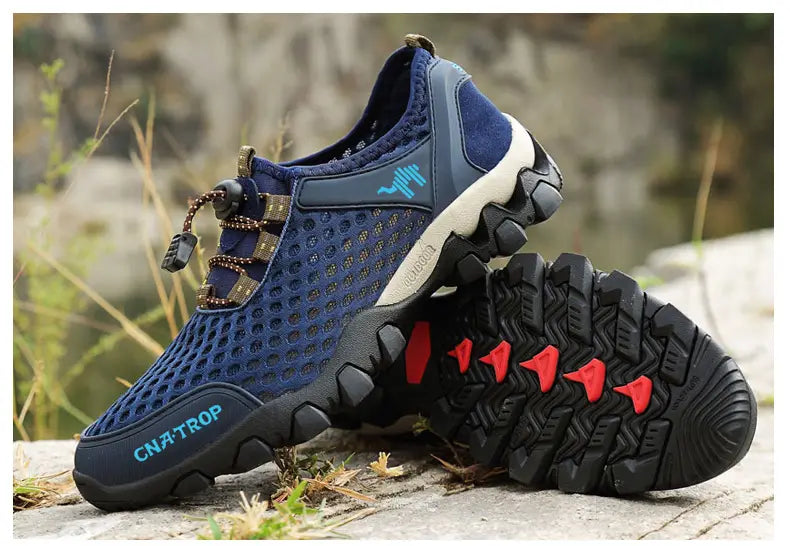 Portable Tied Orthopedic Hiking Quick-drying Sneakers