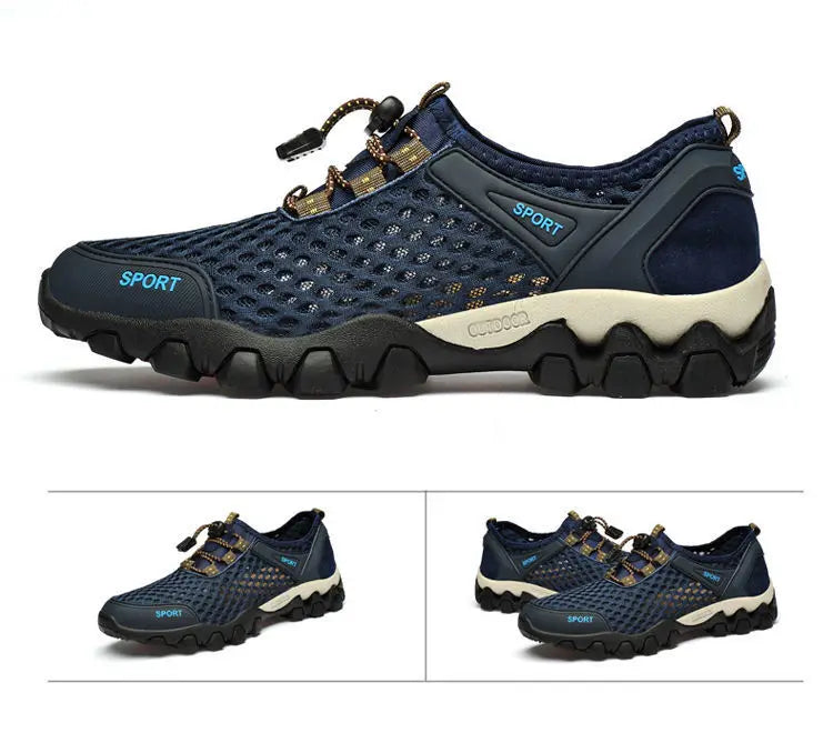 Portable Tied Orthopedic Hiking Quick-drying Sneakers