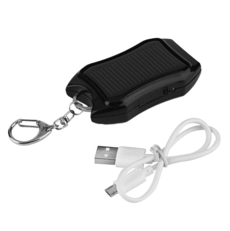 Solar Power Bank Keychain