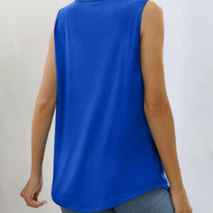 Square Neck Sleeveless Tank Top