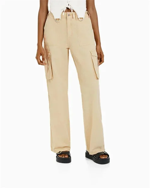 New Year Promotion 49% Off-Adjustable Straight Fit Cargo Pant