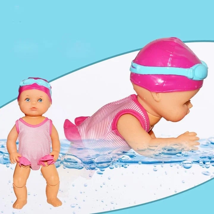 The Best Gift For Kids - Waterproof Swimmer Doll