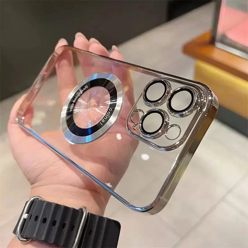 Transparent Magnetic Case for iPhone