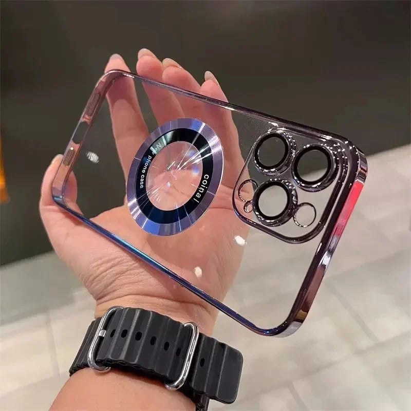 Transparent Magnetic Case for iPhone