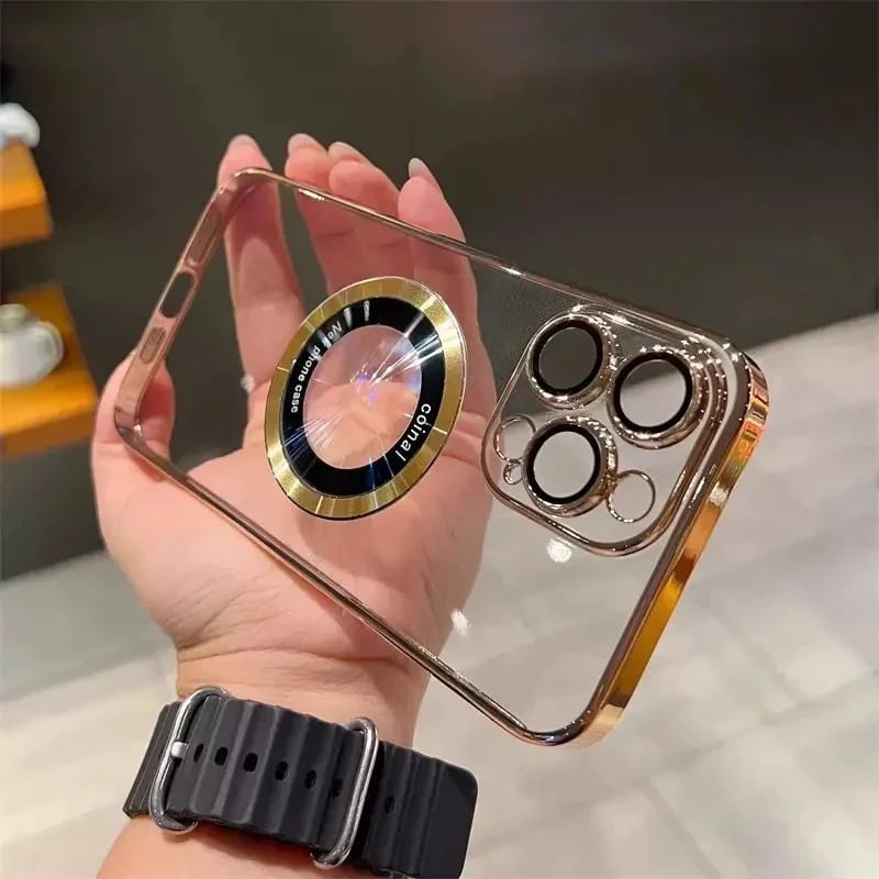 Transparent Magnetic Case for iPhone