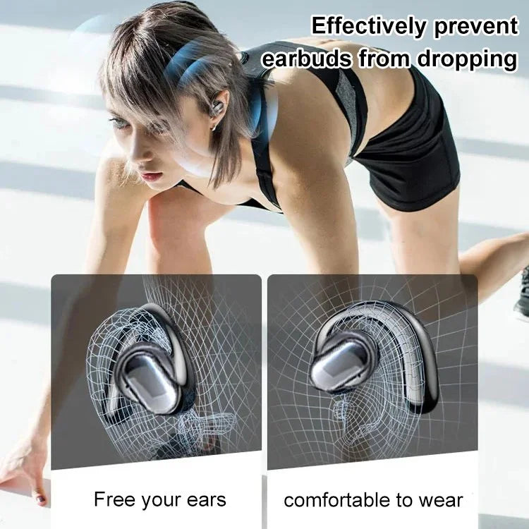 TWS Wireless Bone Conduction Digital Bluetooth Earbuds