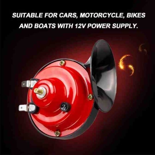 Viiktyro Super Loud Train Snail Horn for Trucks, Cars, Motorcycle