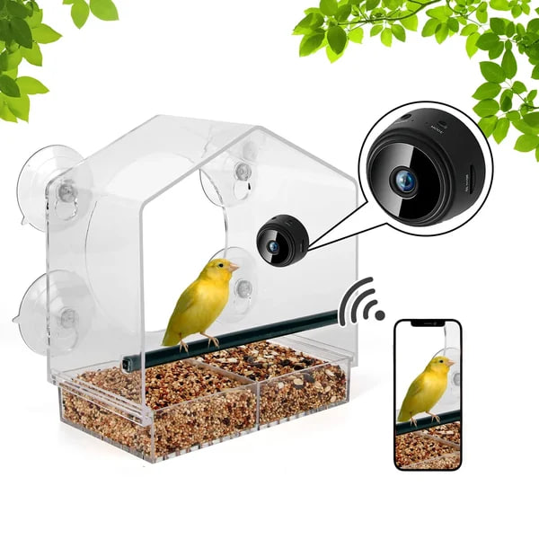 Window Bird Feeder for Outside