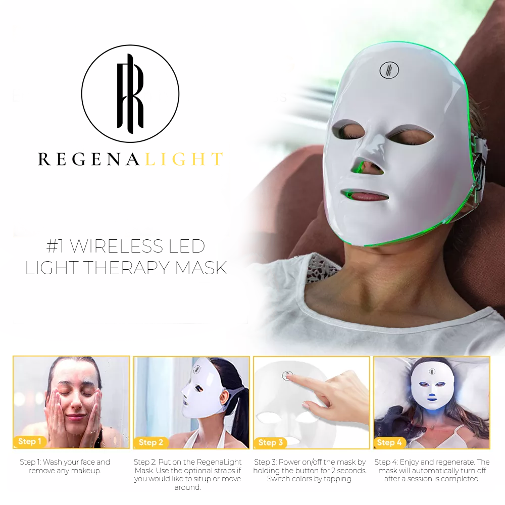 Regena Light - Wireless led light therapy mask