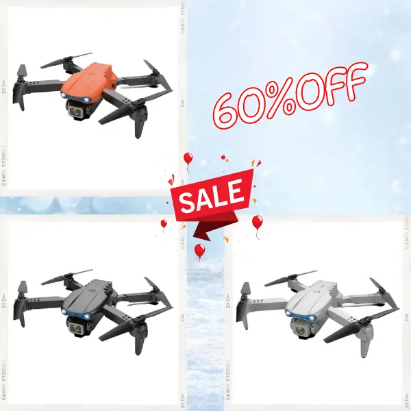 1 BEST SELLER - Latest Drone with Dual Camera 4K UHD