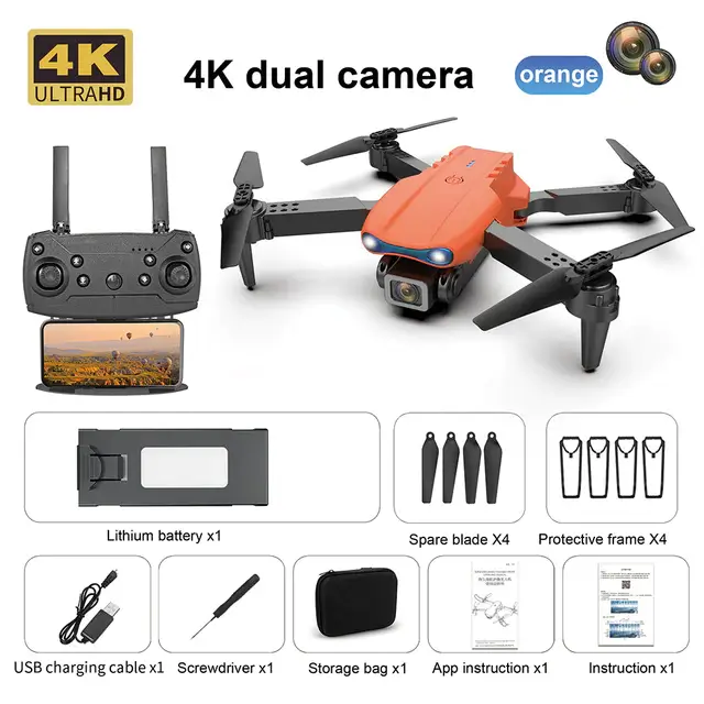 1 BEST SELLER - Latest Drone with Dual Camera 4K UHD