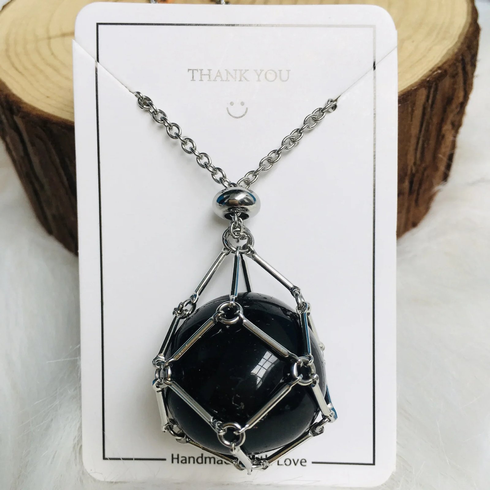 2023 Crystal Stone Holder Necklace - Free (Crystal) Gift Included