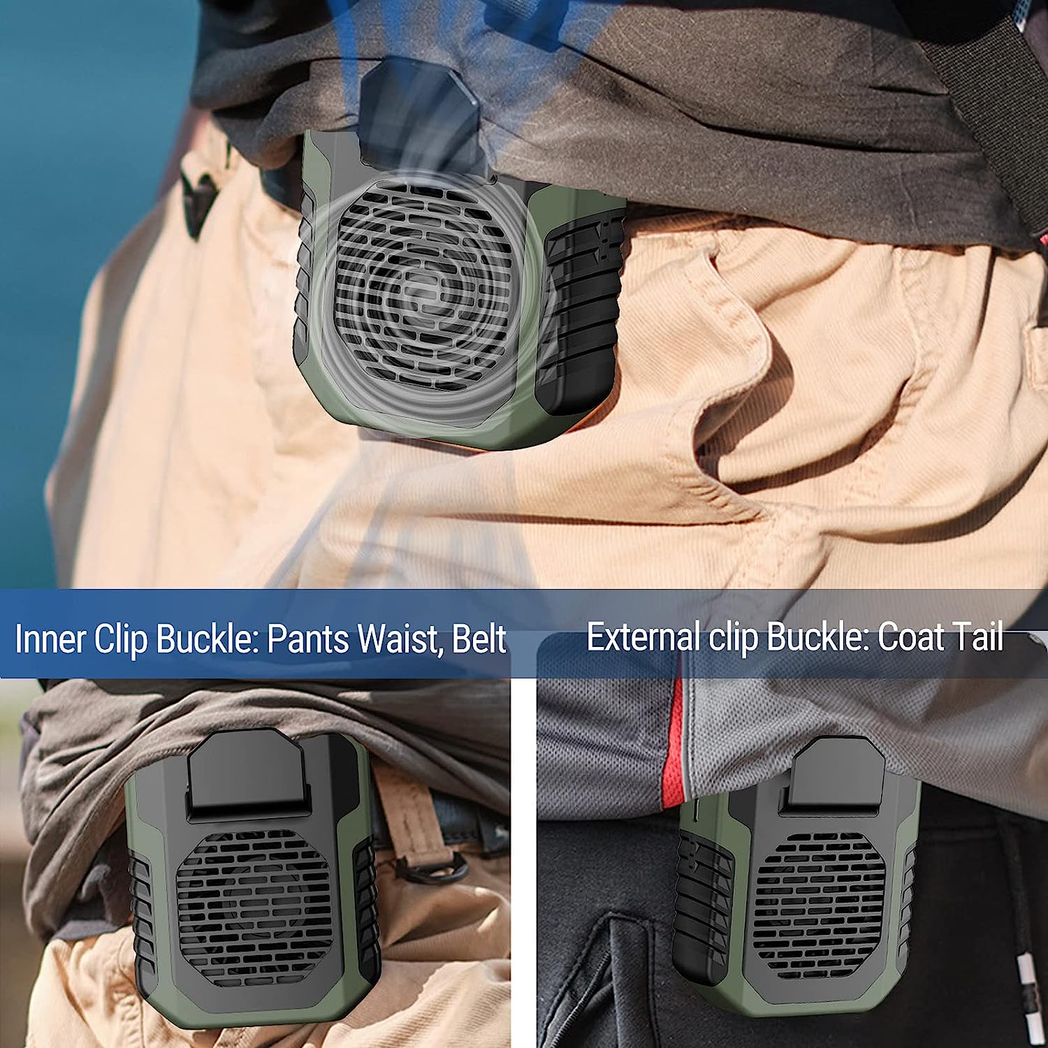 AlphaBreeze - Tactical Cooling Waist Fan