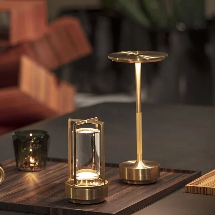 AMBIENT - METALLIC CORDLESS TABLE LAMP