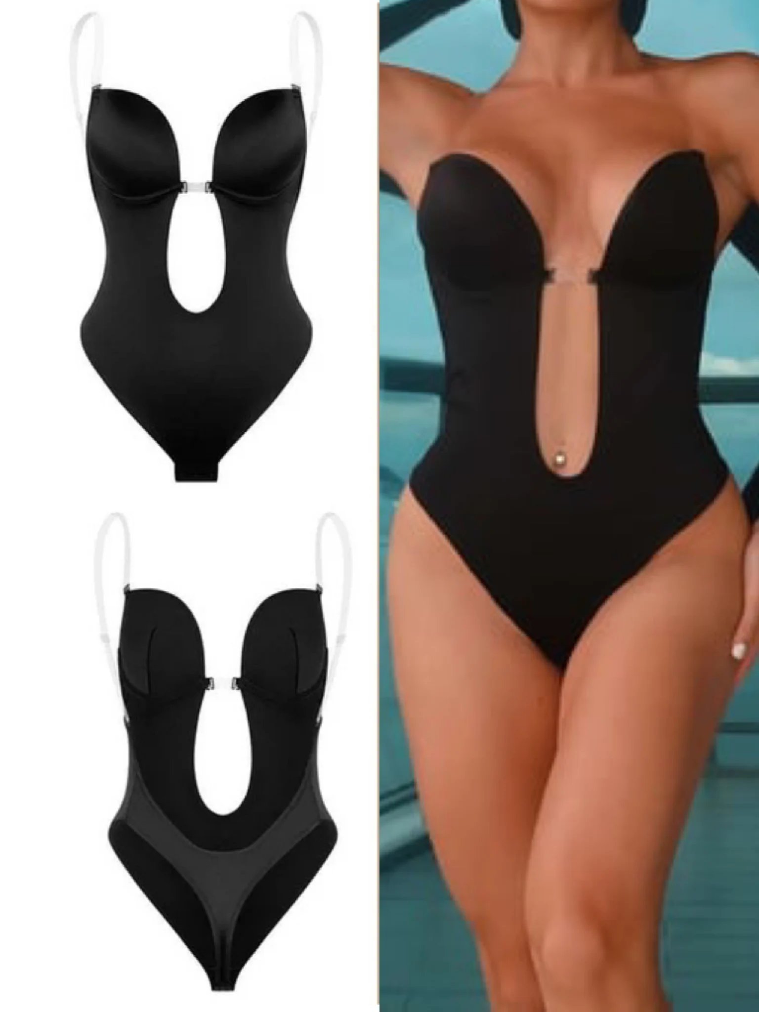 Backless Body Shaper Bra