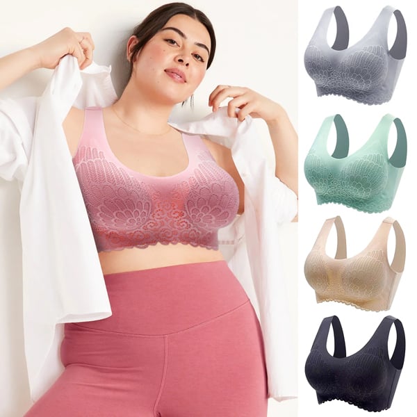 Breathable Antimicrobial Latex Bra
