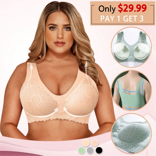 Breathable Antimicrobial Latex Bra