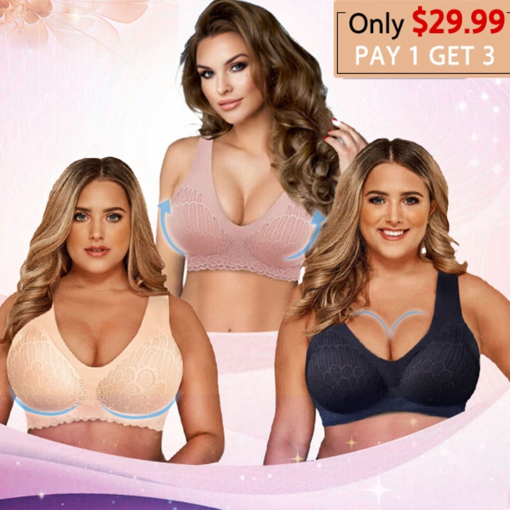 Breathable Antimicrobial Latex Bra