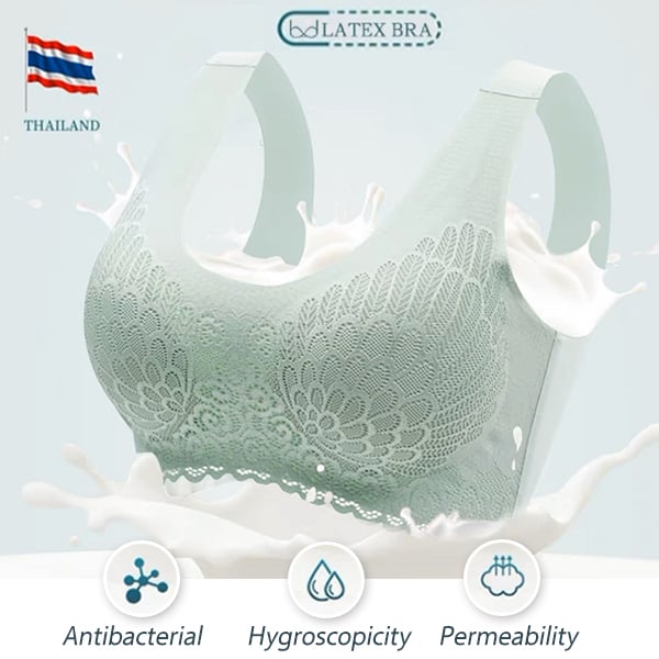 Breathable Antimicrobial Latex Bra