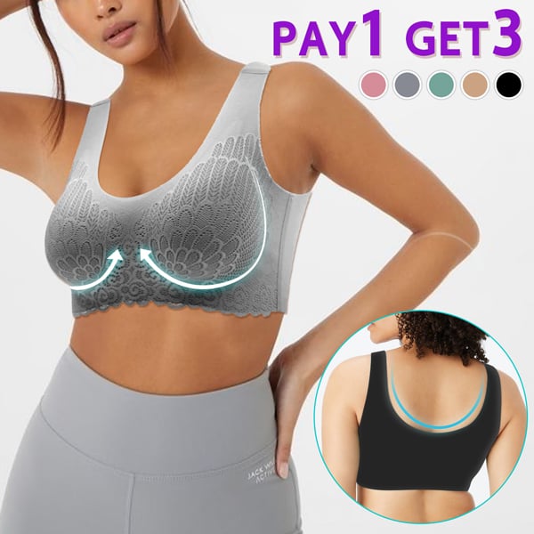 Breathable Antimicrobial Latex Bra