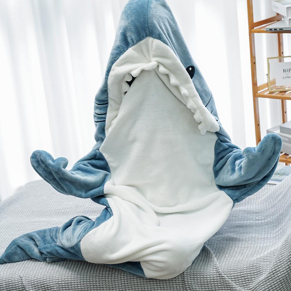 CozyFin Shark Blanket