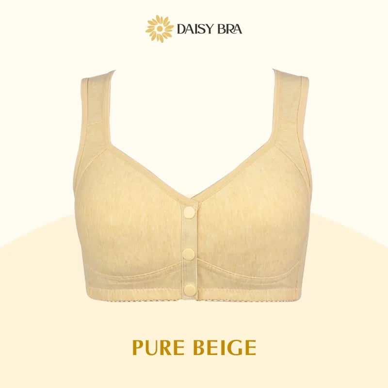 Crosmicopic Daisy Bra - Last Day Promotion 80% - Comfortable & Convenient Front Button Bra