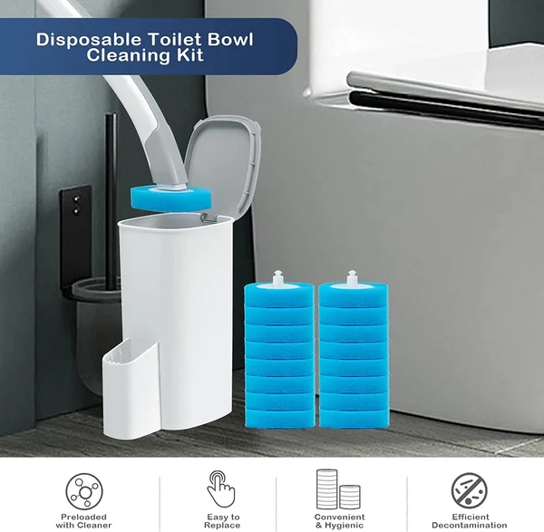 Disposable Toilet Cleaning System