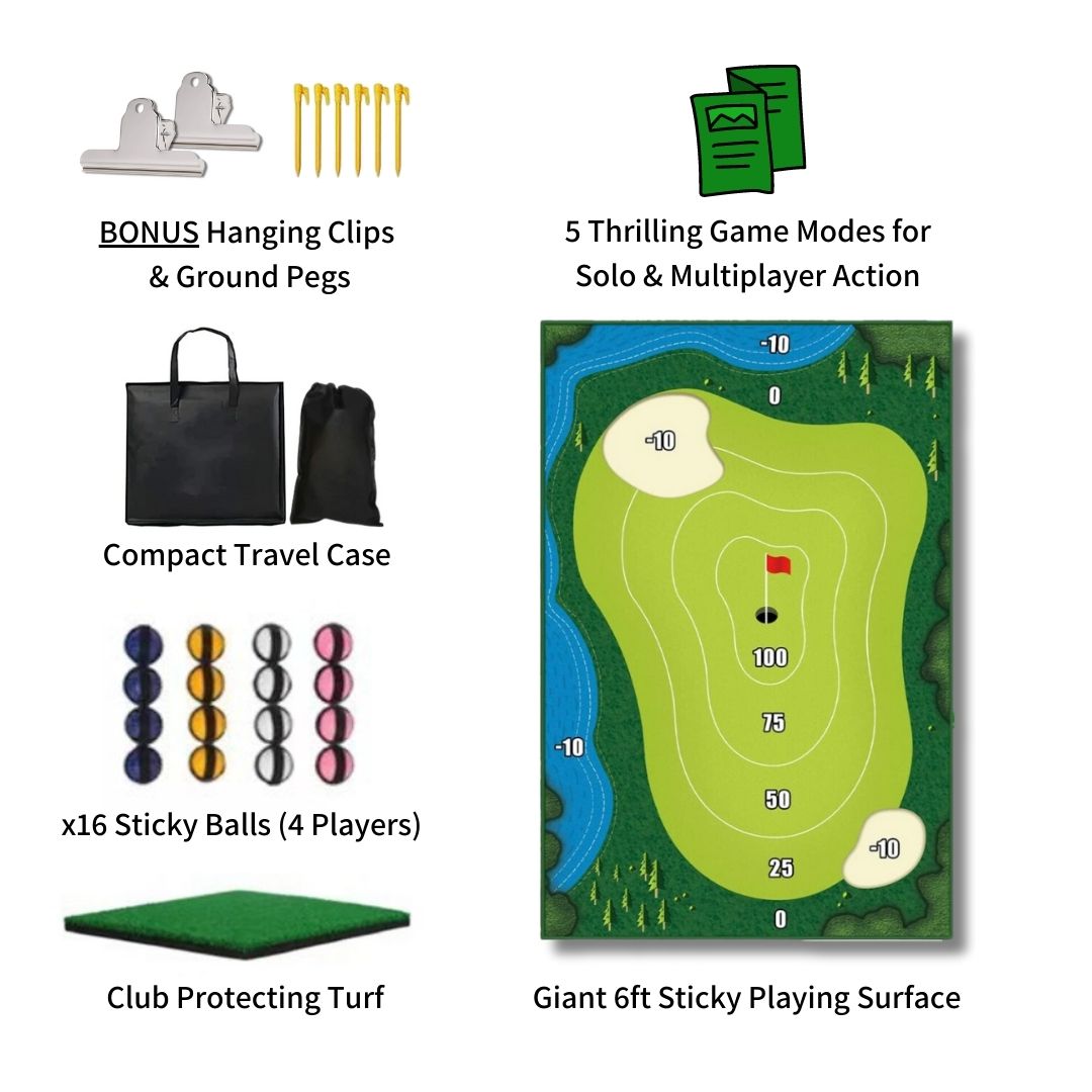 Garden Golf Glory - StickyGolf Pro