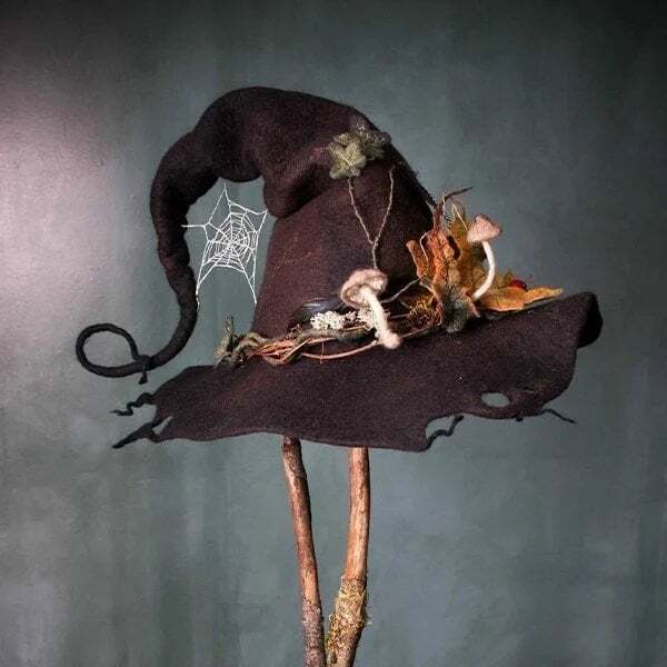 Halloween Hot Sale 60% OFF - Halloween Party Felt Witch Hats 