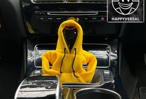 Hoodie Car Gear Shift Cover