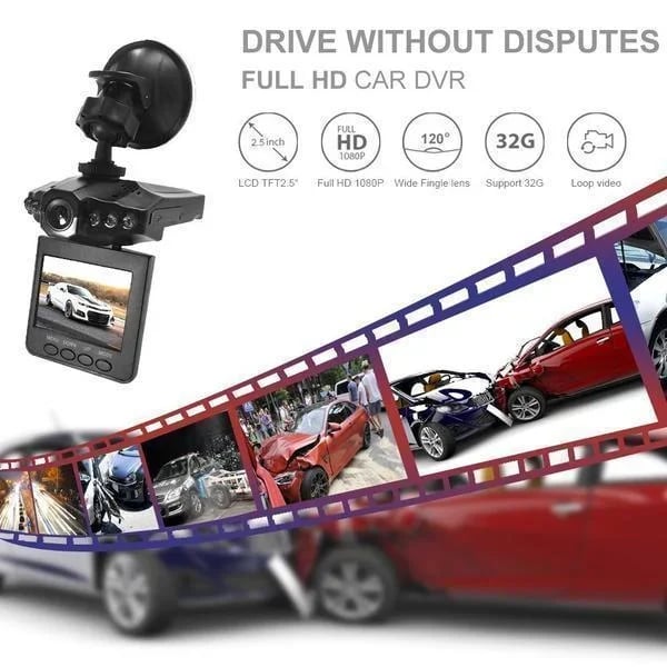 Last day 49% OFF - 1080p HD Night Vision Dash Cam