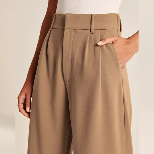 Last Day 49%OFF - HIGH WAIST TAILORED WIDE LEG PANTS