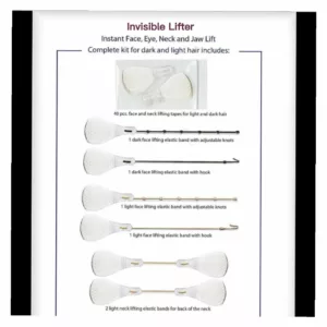 LAST DAY-49%OFF - New Ultra Invisible Waterproof Face Lift Stickers Complete Kit