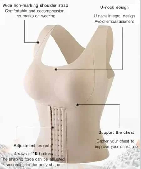 Last Day 70%OFF - 3-in-1 Waist Trainer Bra 