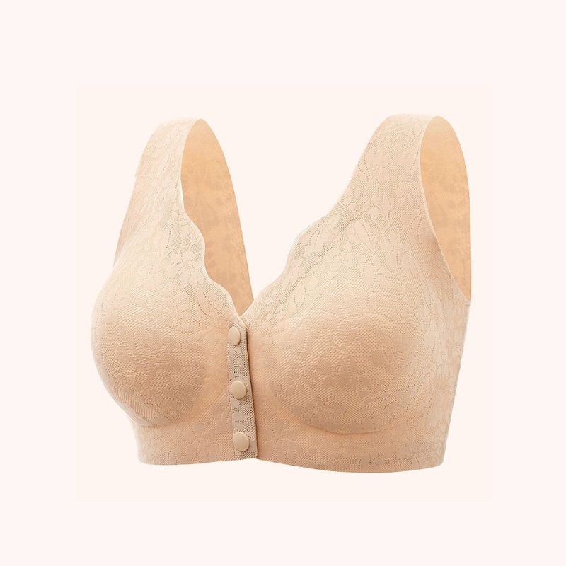 LAST DAY SALE 60% - Zero Feel Lace Full Coverage Front Closure Bra