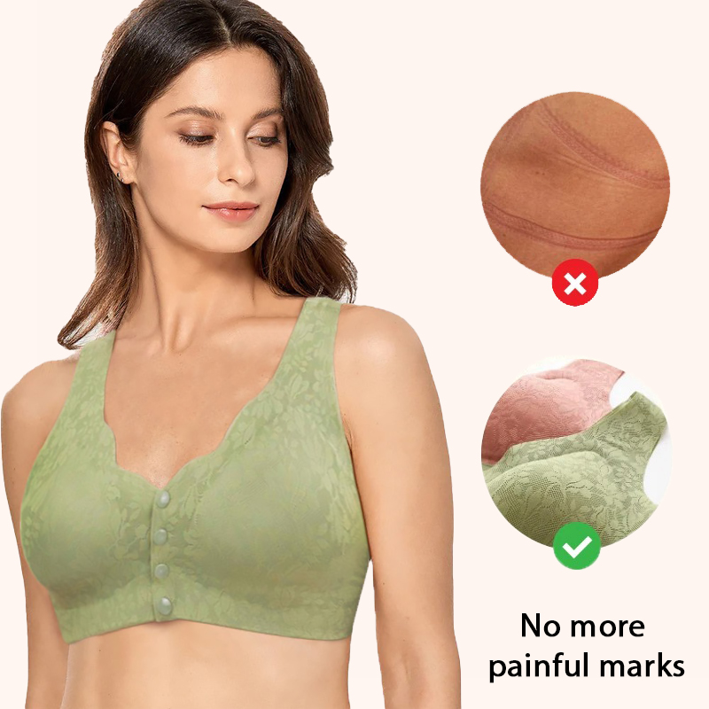 LAST DAY SALE 60% - Zero Feel Lace Full Coverage Front Closure Bra