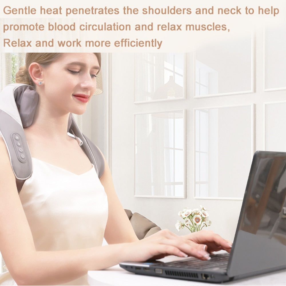 Banasuer Neck & Shoulder Massager with Heat