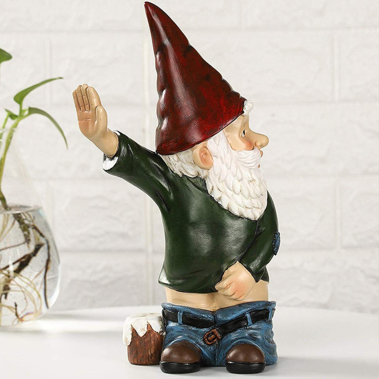 Peeing Garden Gnome