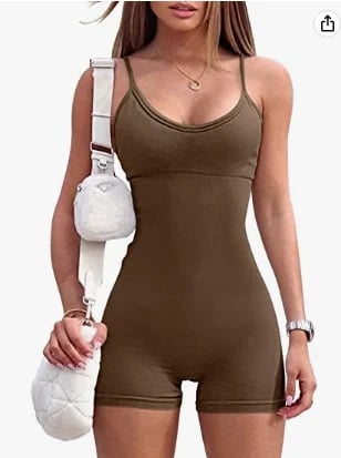 SEAMLESS TUMMY CONTROL ROMPER