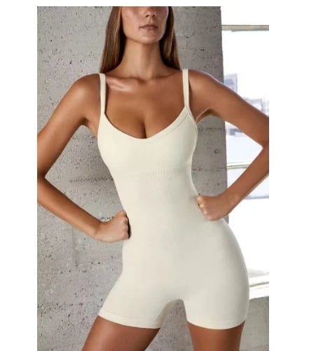 SEAMLESS TUMMY CONTROL ROMPER