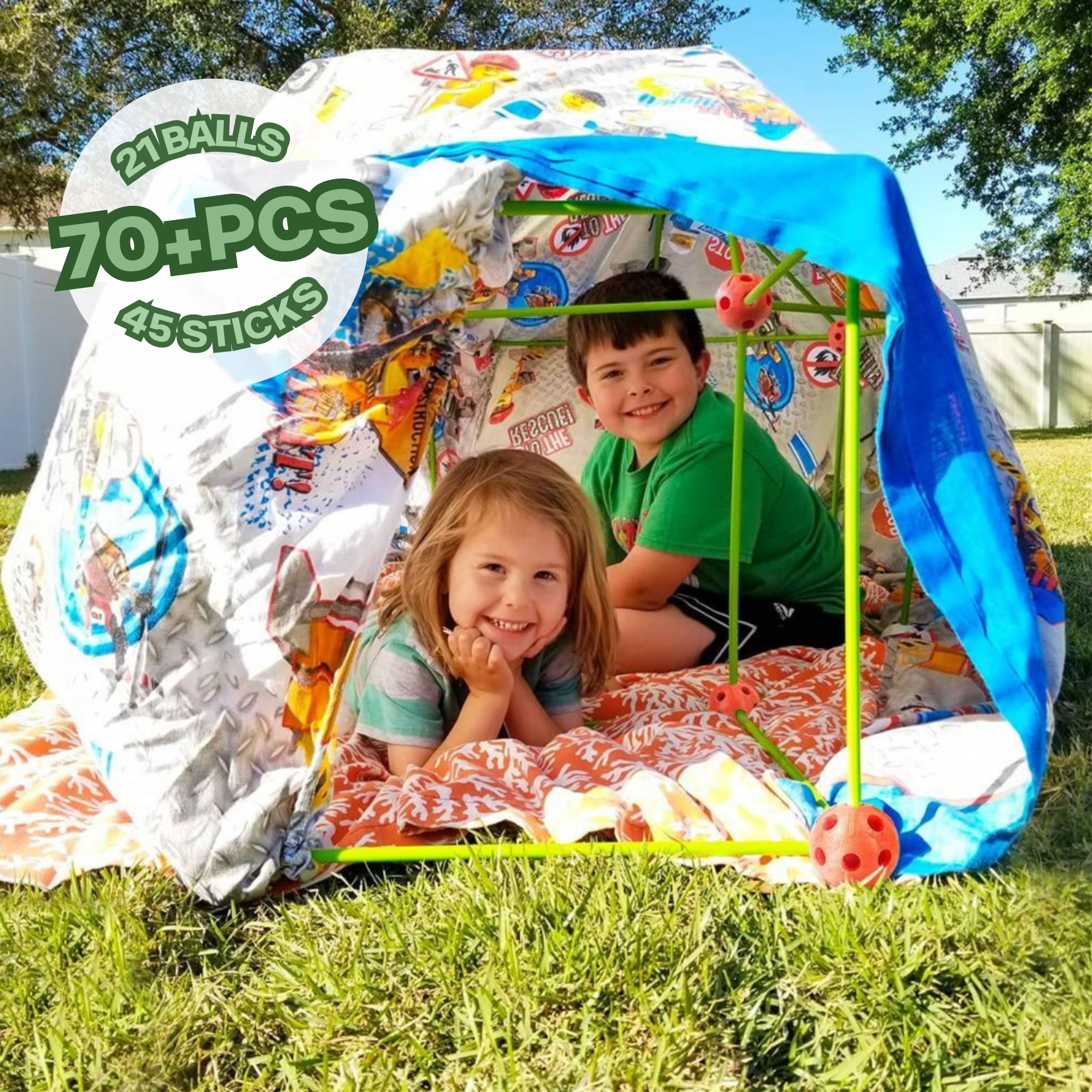 Sensory Fort Building Kit