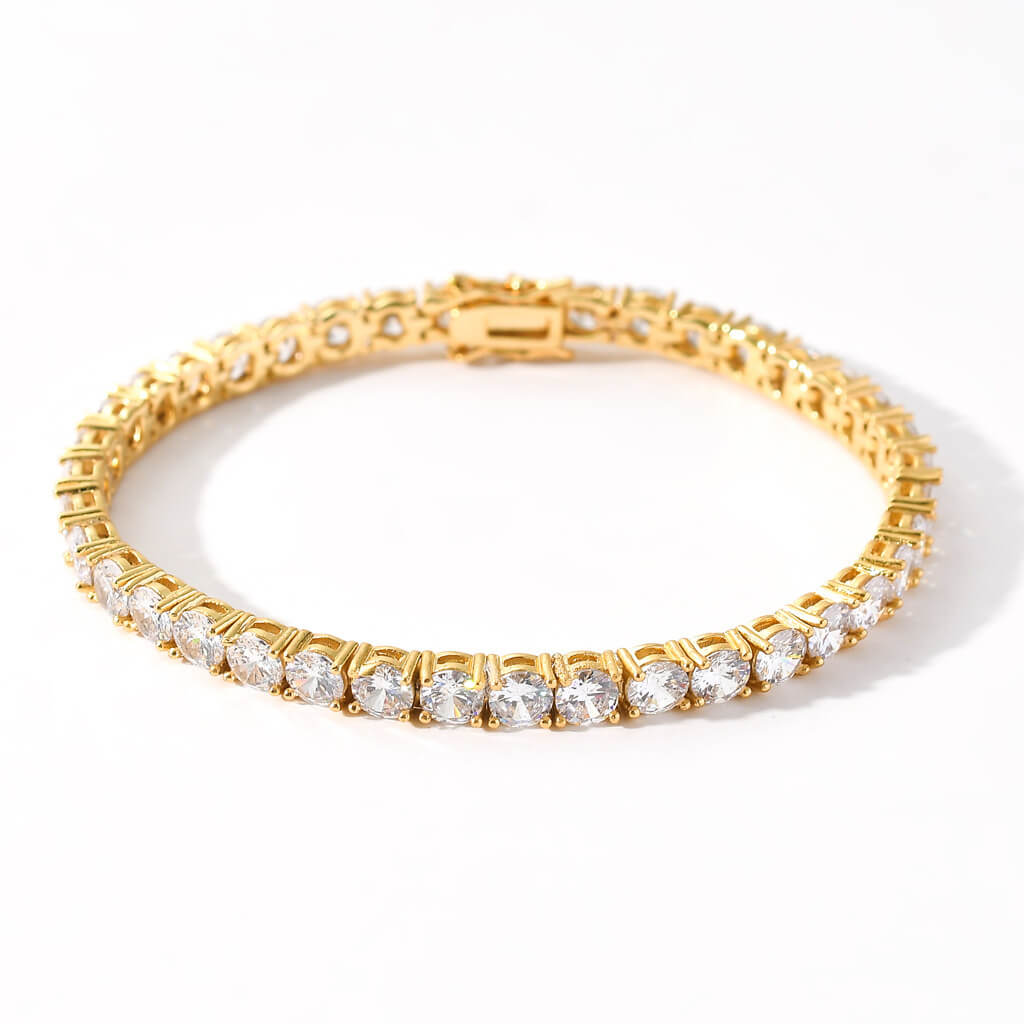 SILENZA TENNIS BRACELET. - 4MM