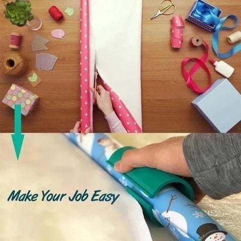 Sliding Wrapping Paper Cutter