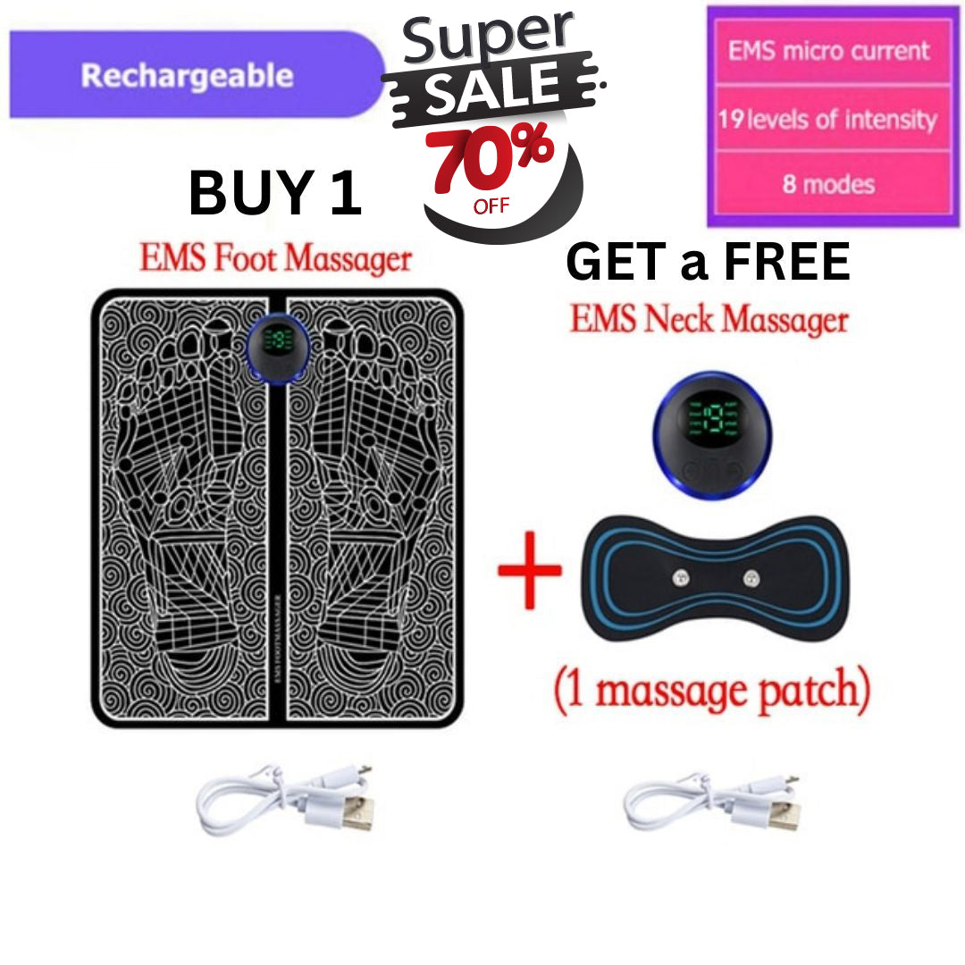 SoleSoothe - Foot Massager Pad + FREE Neck Massager