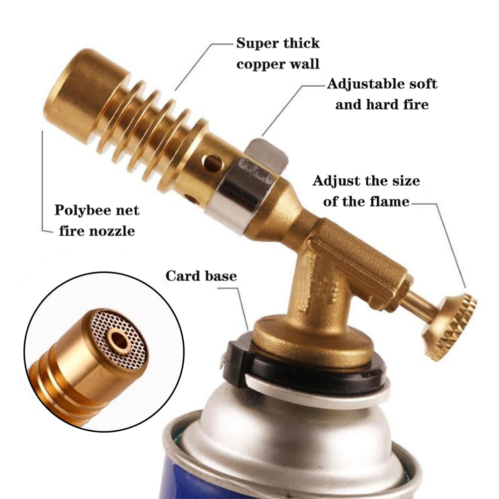 (SUMMER HOT SALE- 45% OFF) Portable Copper Gas Torch Gun